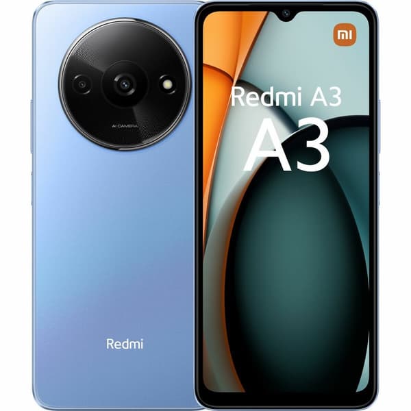 Smartphone Xiaomi Redmi A3 6,71" Octa Core Mediatek Helio G36 3 GB RAM 64 GB Blå Blå