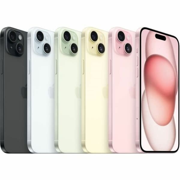 Smartphone Apple iPhone 15 Plus 256 GB Blå Sort Pink