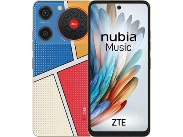 Nubia Music, 16,8 cm (6.6"), 4 GB, 128 GB, 50 MP, Android 13, Multifärg Multifärg