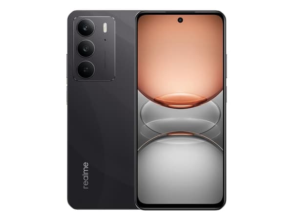 Realme C75 - Smarttelefon - dobbelt-SIM / Internminne 256 GB - front camera Sort