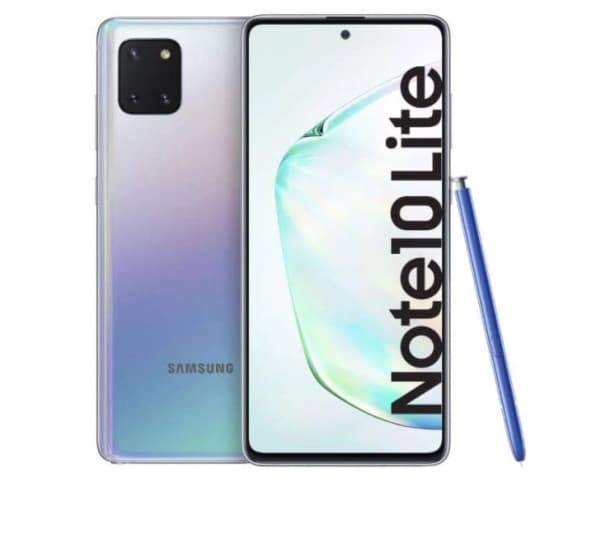 Kunnostettu Samsung Galaxy NOTE 10 Lite 128GB (hopea)