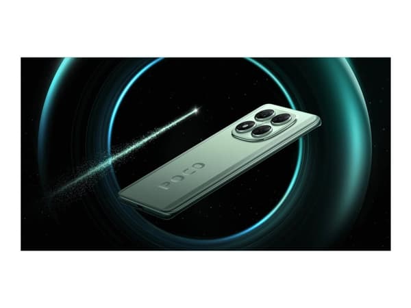 Xiaomi POCO X7 - 5G smarttelefon - dobbelt-SIM - RAM 12 GB / Internminne 512 GB - OLED-display - 6.67" - 2712 x 1220 piksler (120 Hz) - 3x bakkamera