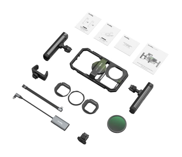 SmallRig 4596, Videosett, Sort, Aluminium, Kopper, Plast, Silikon, 1,16 kg, 295 mm, 225 mm