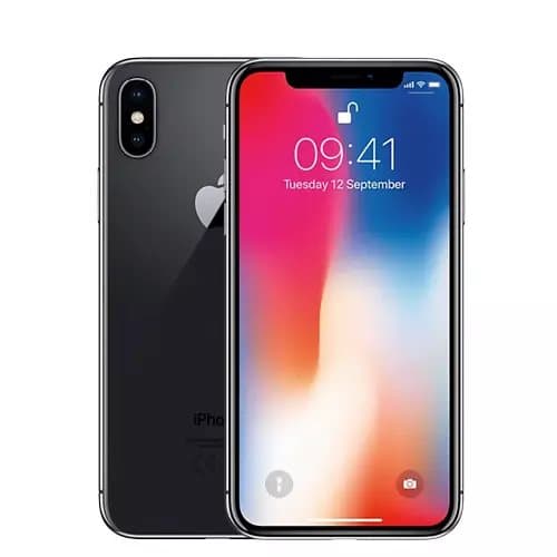 Begagnad iPhone X 64GB – Använt skick (C) – Space gray