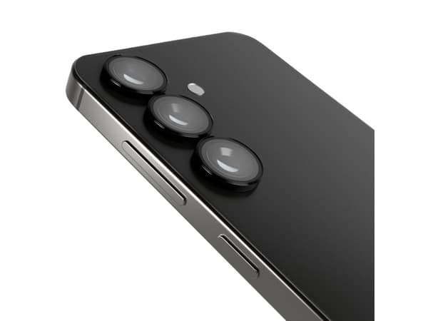 PURO PUSDGLS25TR, Samsung, Galaxy S25, Støvtett, Slagbestandig, Ripebestandig, Sjokkresistent, Sort, Gjennomsiktig, 3 stykker
