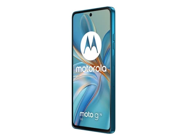 Motorola Moto G75 - 5G älypuhelin - dual-SIM - RAM 8 GB / Sisäinen muisti 256 GB - microSD-korttipaikka - LCD-näyttö - 6,78" - 2388 x 1080 pikseliä (