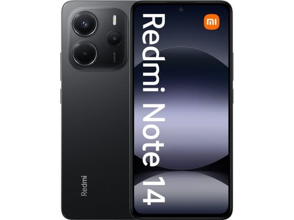 Xiaomi Redmi Note 14 - 4G pekskärmsmobil - dual-SIM - RAM 8 GB / Internminne 256 GB - microSD slot - OLED-skärm - 6.67" - 2400 x 1080 pixlar (120 Hz)