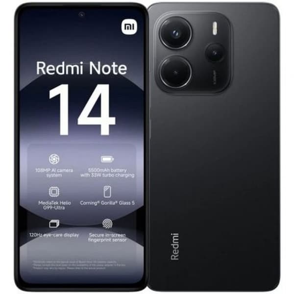 Älypuhelimet Xiaomi MZB0J01EU Octa Core 6 GB RAM 128 GB Musta musta