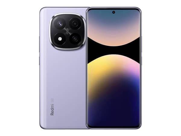 Xiaomi Redmi Note 14 Pro+ - 5G pekskärmsmobil - dual-SIM - RAM 12 GB / Internminne 512 GB - OLED-skärm - 6.67" - 2712 x 1220 pixlar (120 Hz) - 3 st. lavendel, Lila