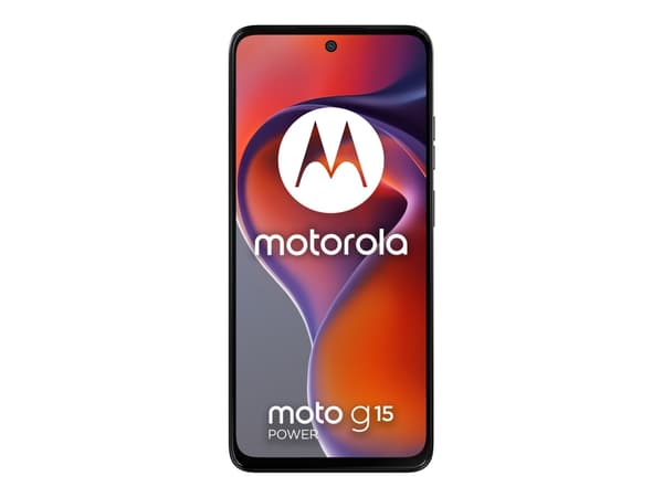 Motorola Moto G15 Power - 4G smarttelefon - dobbelt-SIM - RAM 8 GB / Internminne 256 GB - microSD slot - LCD-display - 6.72" - 2400 x 1080 piksler (6