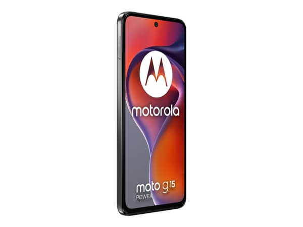 Motorola Moto G15 Power - 4G smarttelefon - dobbelt-SIM - RAM 8 GB / Internminne 256 GB - microSD slot - LCD-display - 6.72" - 2400 x 1080 piksler (6