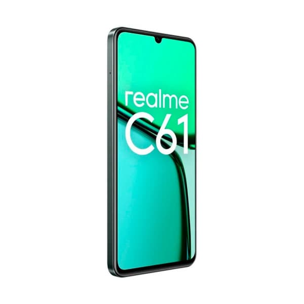 Smartphone Realme C61 6,7" Unisoc 6 GB RAM 256 GB Svart Grön