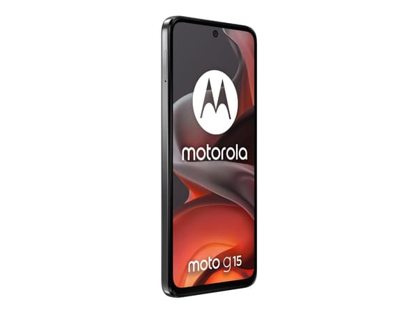 Motorola Moto G15 - 4G pekskärmsmobil - dual-SIM - RAM 8 GB / Internminne 128 GB - microSD slot - LCD-skärm - 6.72" - 2400 x 1080 pixlar (60 Hz) - 2