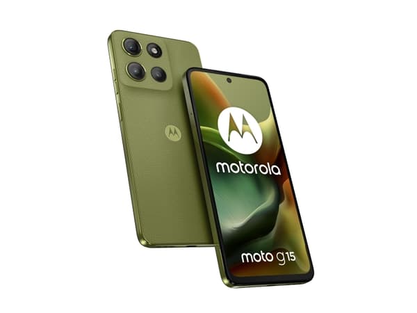 Motorola moto g15 17,1 cm (6,72&quot;) Dual SIM Android 15 4G USB Type-C 8 GB 256 GB 5200 mAh Grön Grön