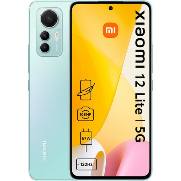 Smartphone Xiaomi Xiaomi 12 Lite 6,55" Octa Core 6 GB RAM 128 GB Grön Ljusgrön