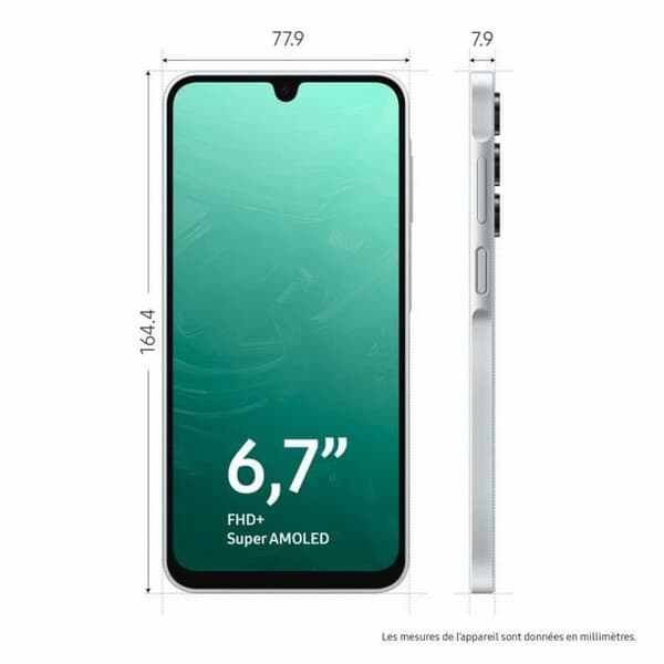 Älypuhelimet Samsung Galaxy A16 5G 6,7" 4 GB RAM 128 GB Harmaa