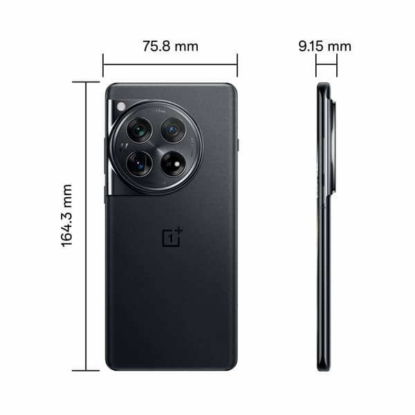 Älypuhelimet OnePlus 12 5G 6,82" SNAPDRAGON 8 gen 3 16 GB RAM 512 GB Musta
