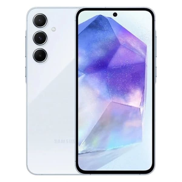 Smartphone Samsung Galaxy A55 5G 6,6" 8 GB RAM 128 GB Blå Svart