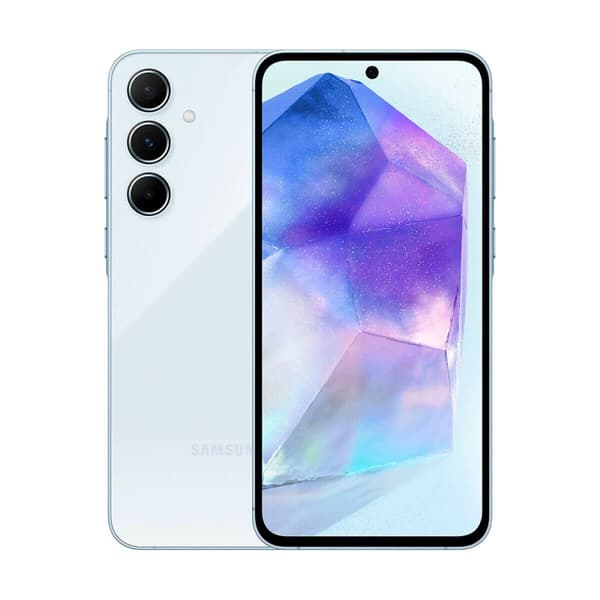 Smartphone Samsung Galaxy A55 5G 6,6" 8 GB RAM 128 GB Blå Svart Blå