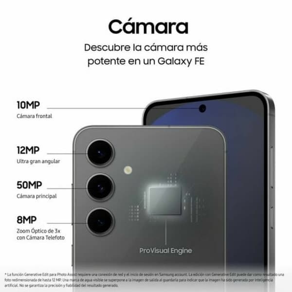 Smartphone Samsung Galaxy S24 FE 5G 6,7" 8 GB RAM 256 GB Grön