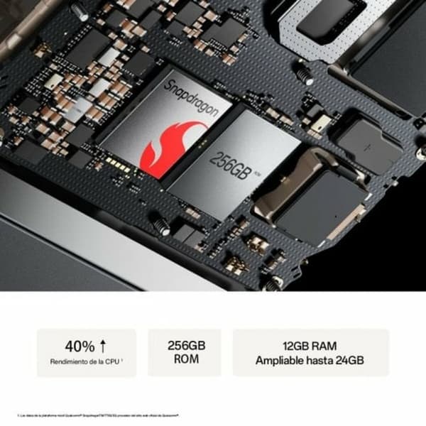 Älypuhelimet Oppo Reno10 Pro 5G 6,7" Snapdragon 778G 12 GB RAM 256 GB Musta Hopeinen