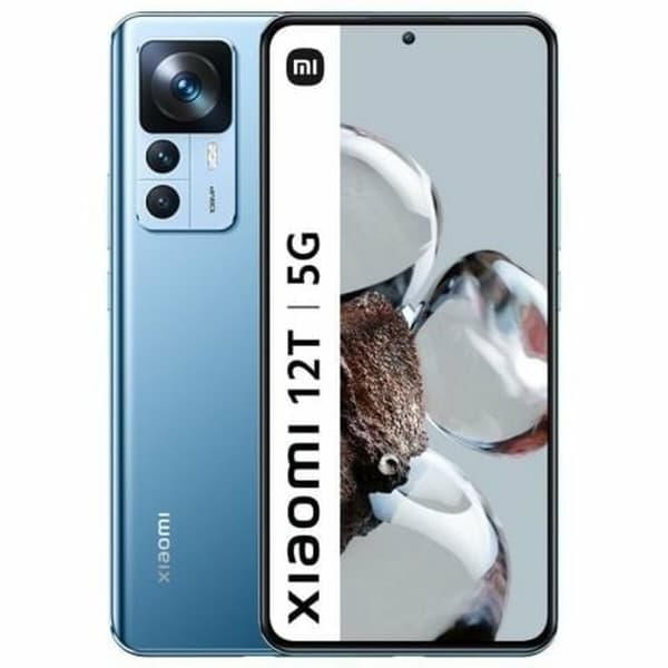 Smartphone Xiaomi 12T Octa Core 8 GB RAM 256 GB Blå 6,67" Blå