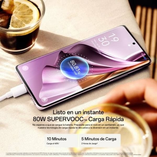 Smartphone Oppo Reno10 Pro 5G 6,7" Snapdragon 778G 12 GB RAM 256 GB Svart Silvrig