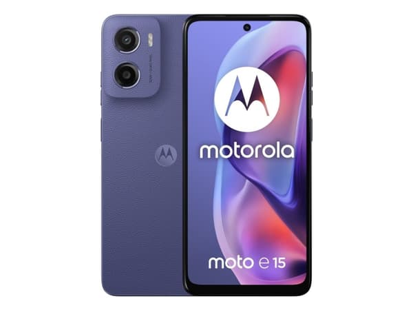 Älypuhelin Motorola Moto E15 2/64GB Tuore laventeli