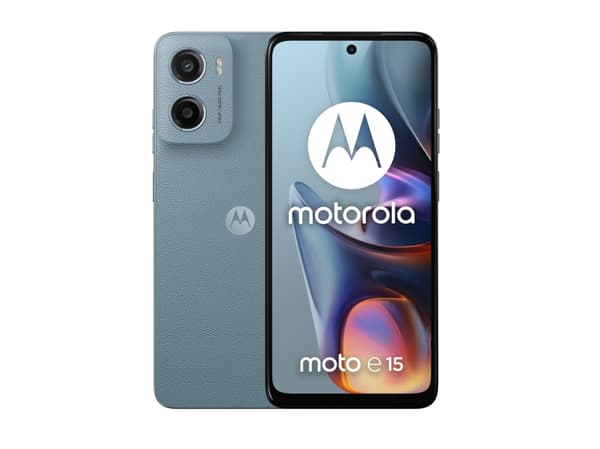 Motorola moto e15, 16,9 cm (6.67"), 2 GB, 64 GB, 32 MP, Android 14 Go edition, Blå