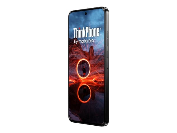 Motorola ThinkPhone 25 - 5G pekskärmsmobil - dual-SIM - RAM 8 GB / Internminne 256 GB - pOLED-skärm - 6.36" - 2670 x 1220 pixlar (120 Hz) - 3 st. bak