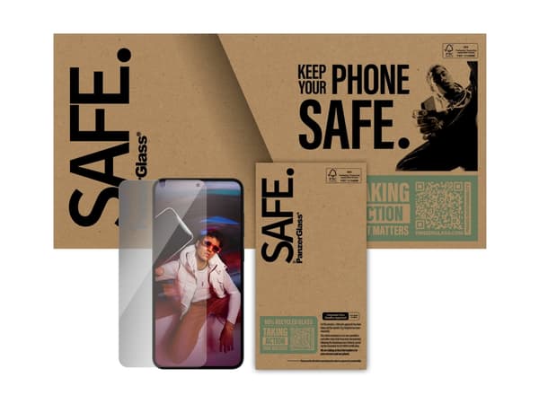 PanzerGlass SAFE. by ® Privacy Screen Protector Samsung Galaxy S 2025 Plus | Ultra-Wide Fit | Ultra-Wide Fit
