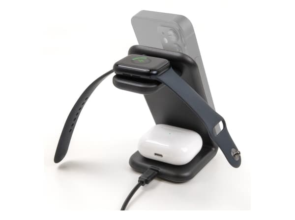 DeLOCK 66941, Indoor, USB, Wireless charging, Black