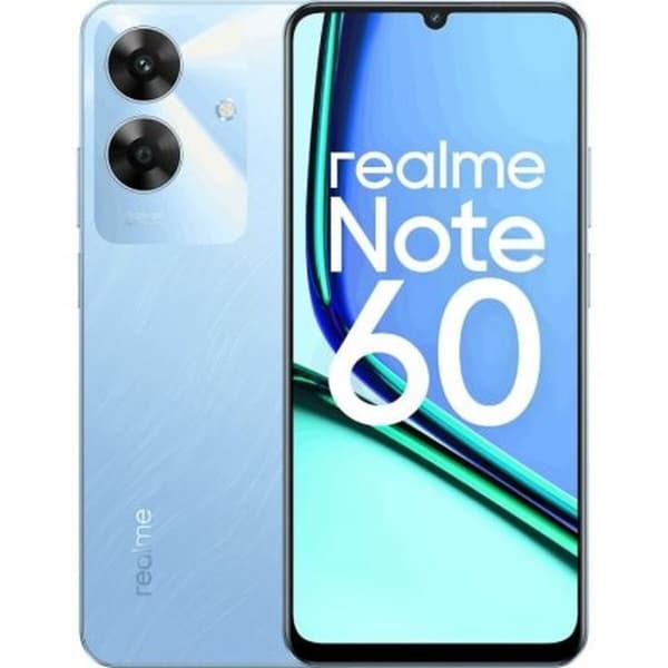 Smarttelefoner Realme NOTE 60 4-128 BL Octa Core 4 GB RAM 128 GB Blå 6,74" Blå