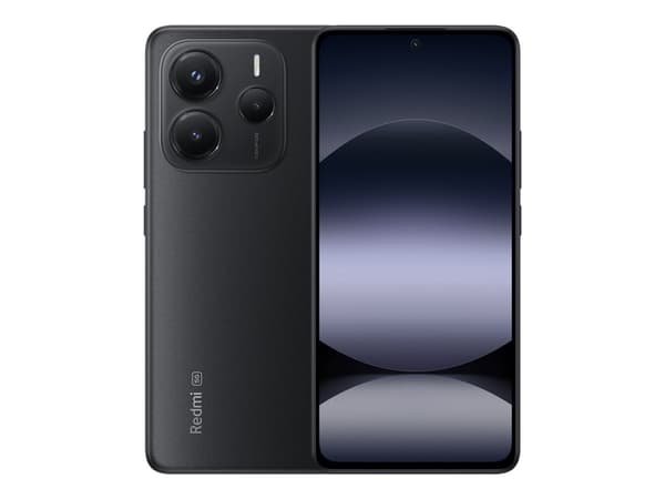 Xiaomi Redmi Note 14 5G - 5G pekskärmsmobil - dual-SIM - RAM 6 GB / Internminne 128 GB - microSD slot - OLED-skärm - 6.67" - 2400 x 1080 pixlar (120 Svart