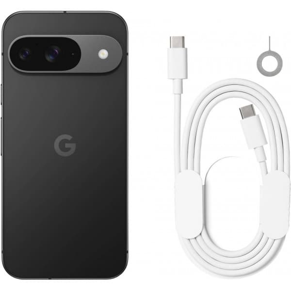 Google Pixel 9 5G-telefon, 256/12 GB, Obsidian