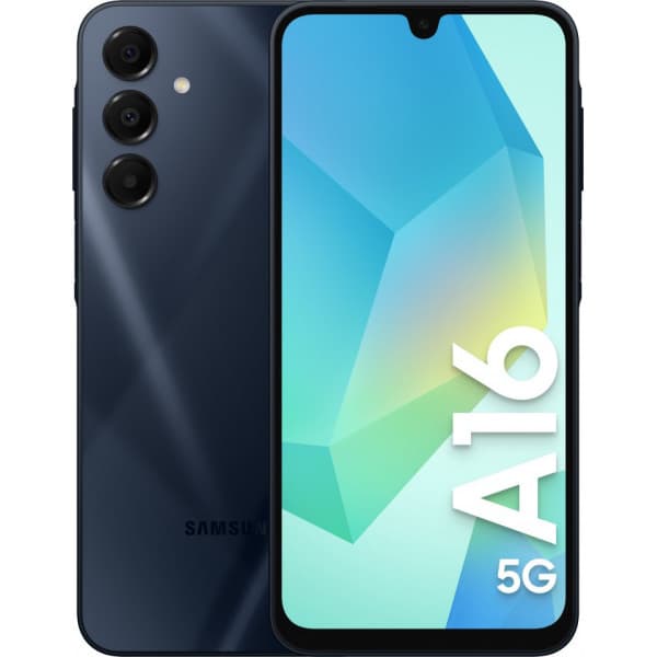 Samsung Galaxy A16 5G-telefon, 128/4 GB, mørkeblå Mørkeblå