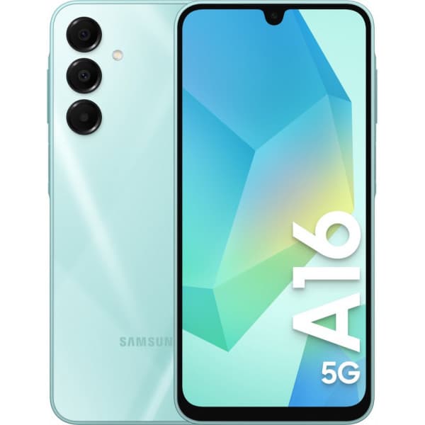 Samsung Galaxy A16 5G-telefon, 128/4 GB, lys grøn Grøn