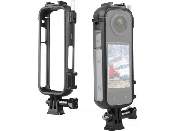 Puluz runko kiinnitys kotelo kiinnitys runko kolmijalka 2x Iso Insta360 X4 / X 4 / Pu979b varten