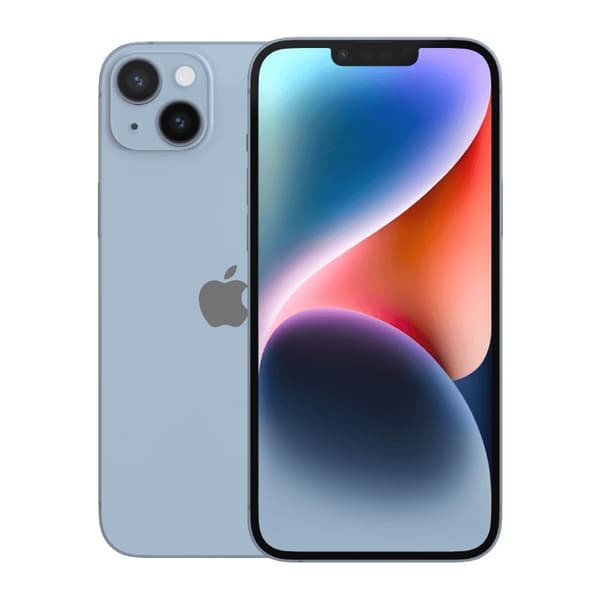 iPhone 14 Plus Blue 256 GB Klass A 100% batteri (refurbished) Blå