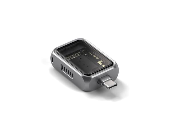 Satechi Mini NVMe SSD Enclosure - adapter USB-C do dysku NVME SSD 2230 (space gray)