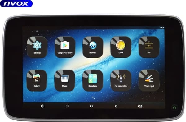 Nvox auton niskatuen näyttö omistettu bmw 12 tuuman led hd android ja usb sd fm wifi 12v 12v