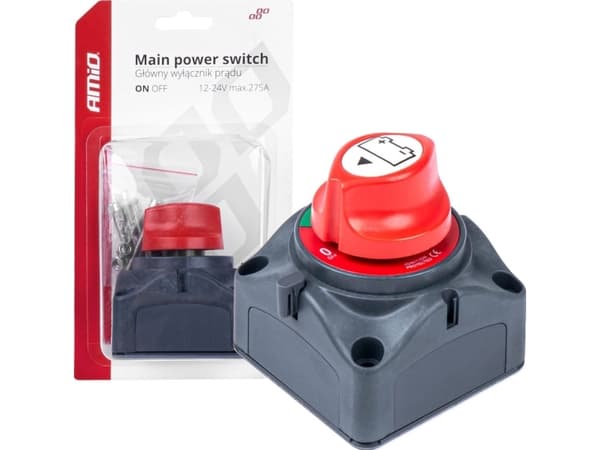 AMiO Akun hebel-virran katkaisukytkin 275a amio-03028 amio-03028