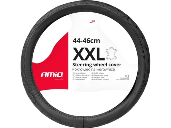 AMiO vattert skinndeksel til bilratt xxl 44-46cm swc-51-xxl amio-03564