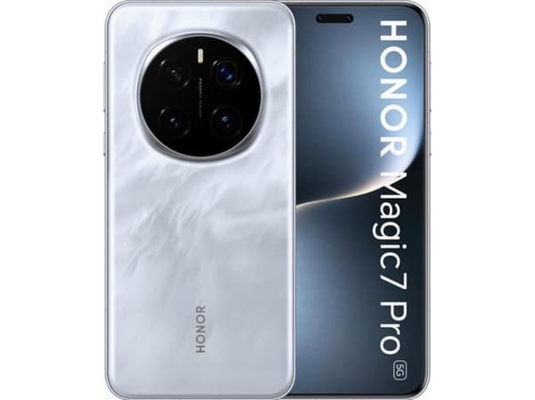 Honor Magic7 Pro - 5G smarttelefon - dobbelt-SIM - RAM 12 GB / Internminne 512 GB - OLED-display - 6.8" - 1280 x 2800 piksler (120 Hz) - 3x bakkamera