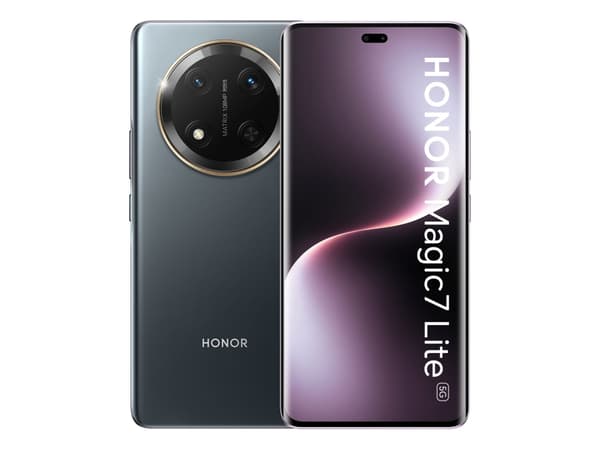 Honor Magic7 Lite, 17.2 cm (6.78"), 8 GB, 256 GB, 108 MP, Android 14, Black, Titanium