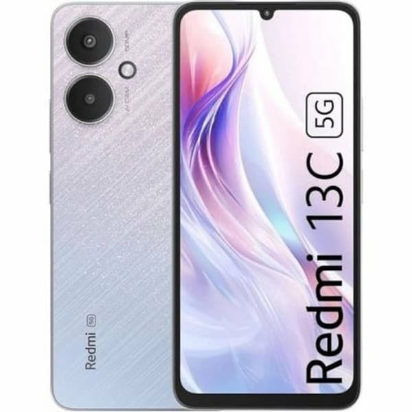 Smarttelefoner Xiaomi REDMI 13C 5G 4-128 SV Octa Core 4 GB RAM 128 GB Sølv
