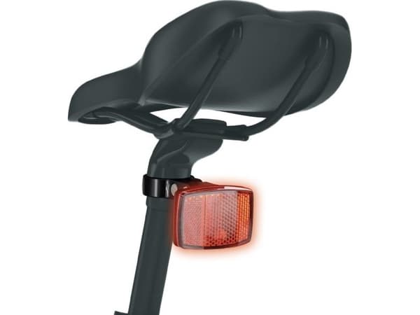 SBS TEFINDBIKE, Bakre reflektor, Vanntett, CR2032, Rød