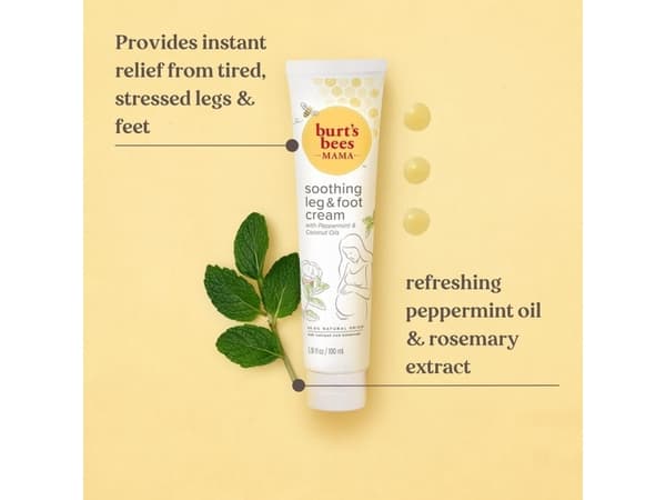 Burt's Bees Mama Bee Leg and Foot Cream 100ml