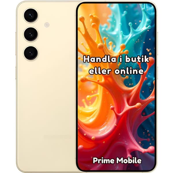 S24 128GB Helt ny uåbnet Gul Samsung Galaxy