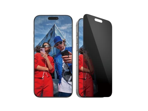 PanzerGlass PG Priv Scrn iPhone 16P 6.9Inch UWF, Apple, Apple - iPhone 16 Pro Max, Tørr påføring, Ripebestandig, Sjokkresistent, Gjennomsiktig, 1 sty